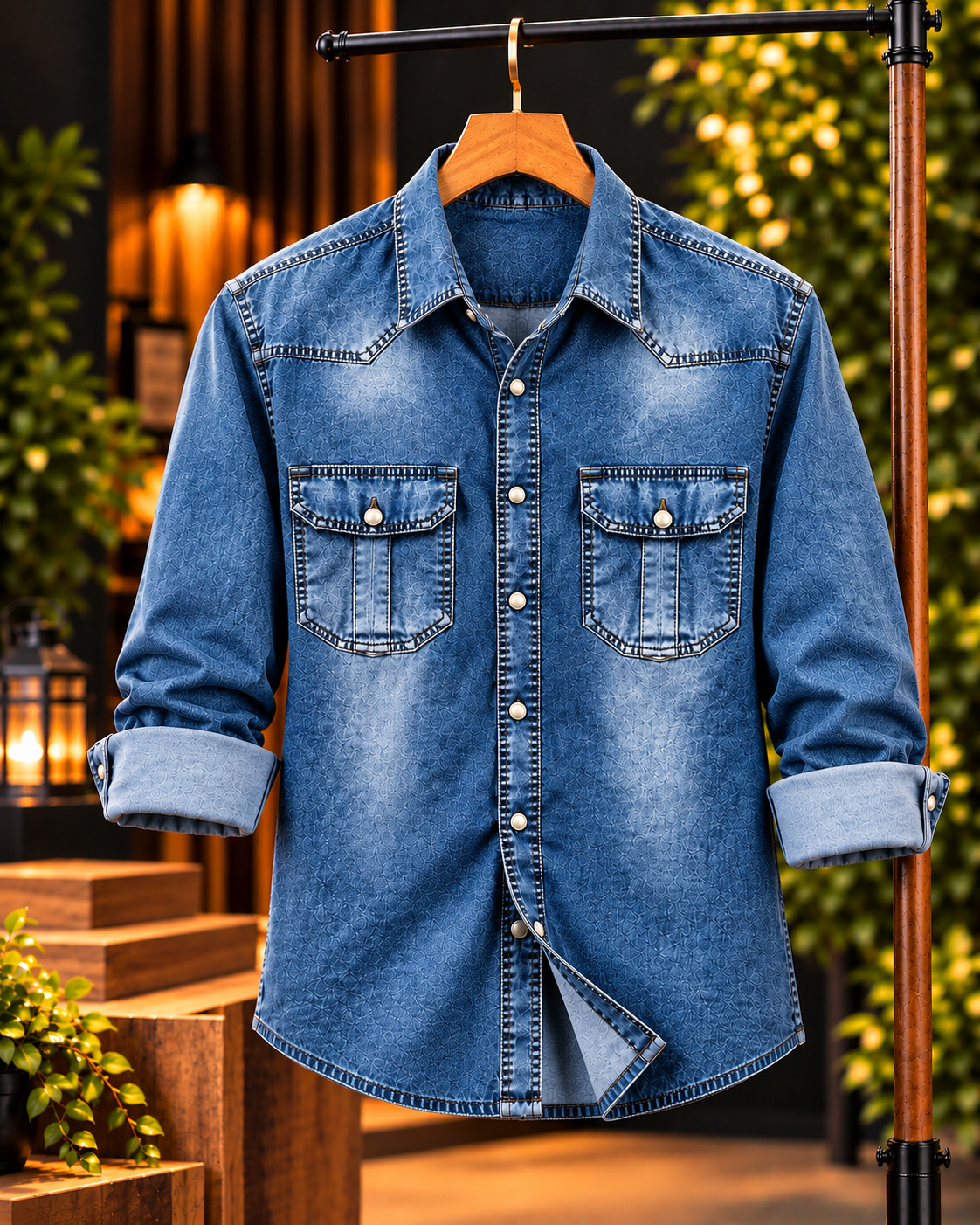 đĨ PREMIUM TRENDY DENIM SHIRT đĨ